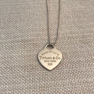 Return to Tiffany Heart Tag Pendant Necklace